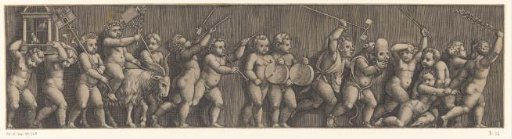 Frieze with the triumph of Love