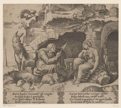 Lucius Listens to the Story of Cupid and Psyche