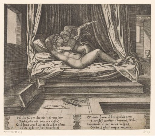 Cupid and Psyche as Lovers
