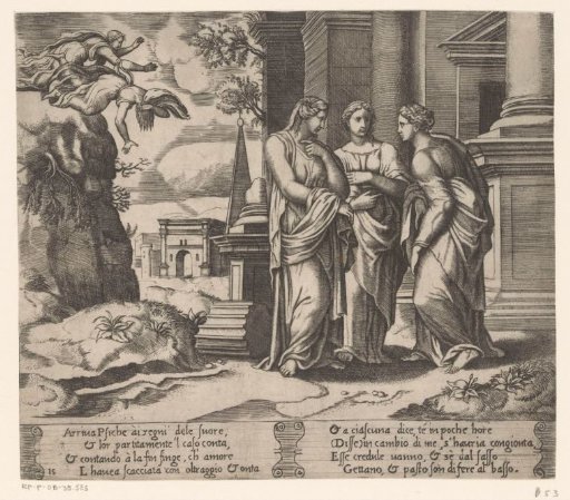 Psyche reports to her sisters
