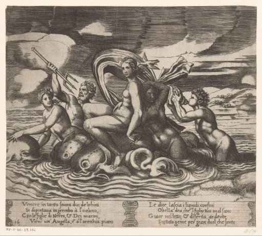 Venus receives news from a bird