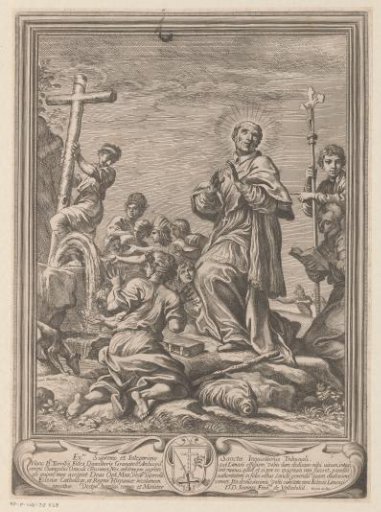 Turibius de Mogrovejo Strikes Water from a Rock