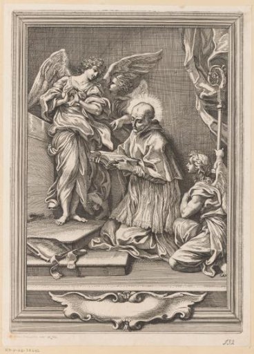 Turibius de Mogrovejo Kneeling with a Book