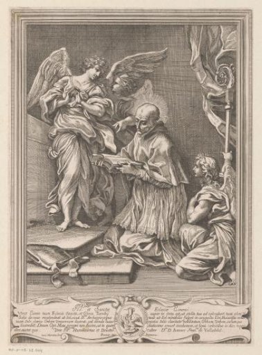 Turibius de Mogrovejo Kneeling with a Book
