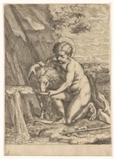 John the Baptist as a child