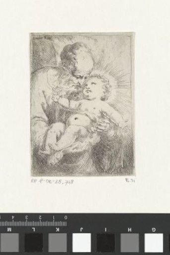 Joseph with the Christ Child in his Arms
