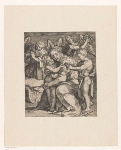 Madonna and Child with the young John the Baptist