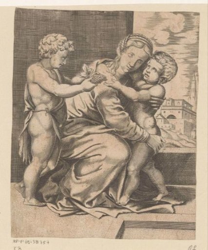 Madonna and Child with John the Baptist