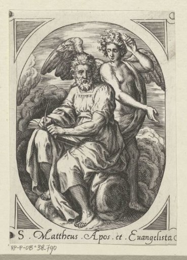 Saint Matthew with angel