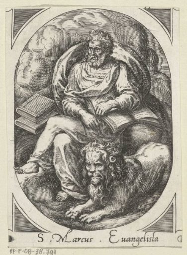 Saint Mark with lion