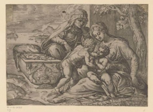 The Virgin Mary with the Child Jesus, John the Baptist and Elizabeth