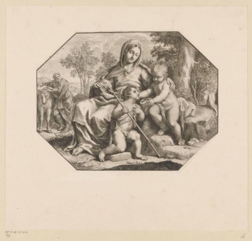 The Holy Family with John the Baptist