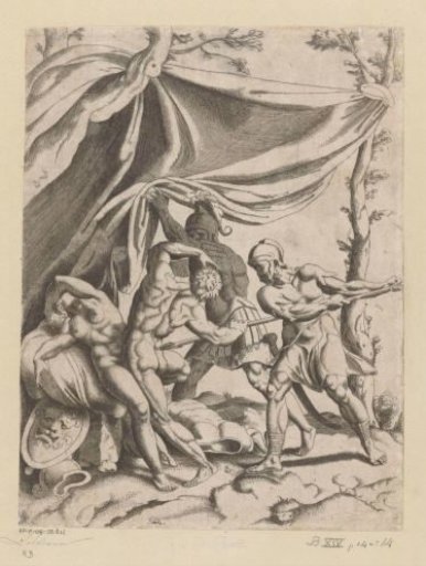 Phinehas Kills Zimri and Cozbi