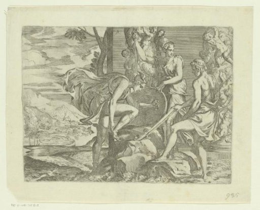 Minerva and Mercury Arm Perseus