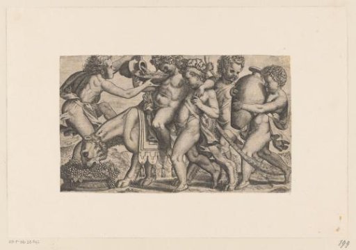 Bacchanal with Five Young Men