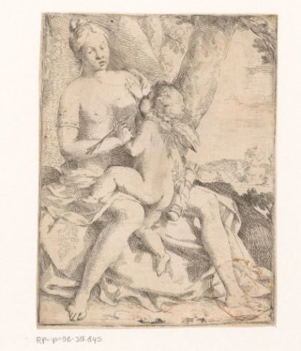 Venus and Cupid