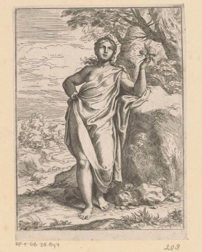 Woman with Flowers