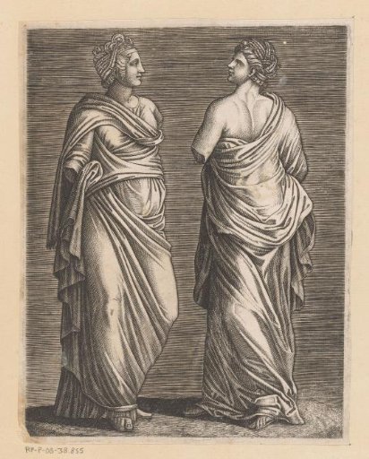 Two Sculptures of Women