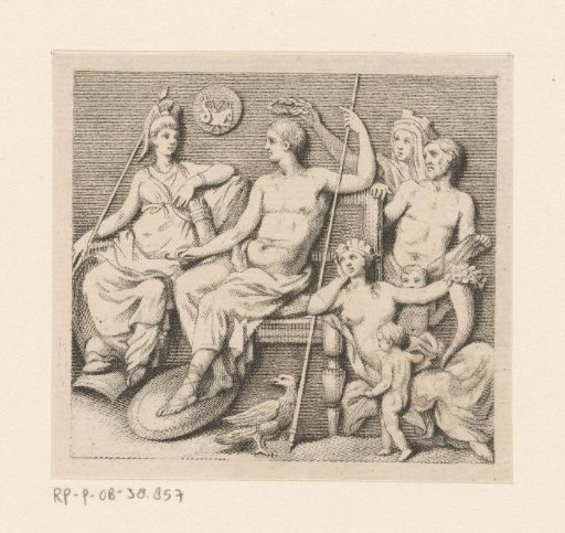 Man Crowned with Laurel