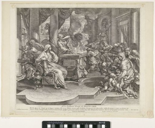 Vestal Virgins Sacrificing for the Safety of Augustus