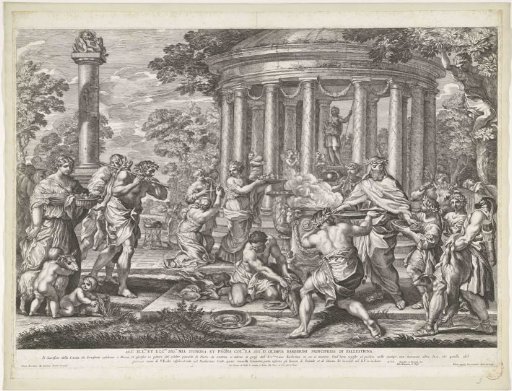 Xenophon Offers Sacrifice to Diana