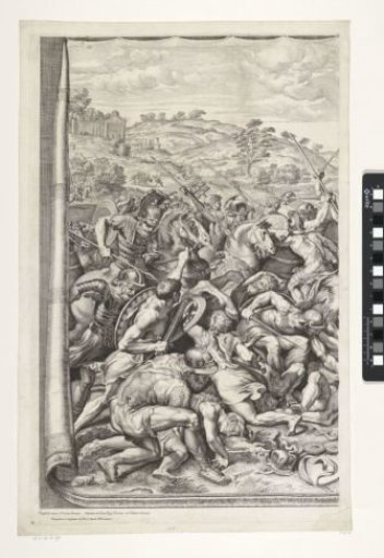 Battle of the Milvian Bridge (left sheet)