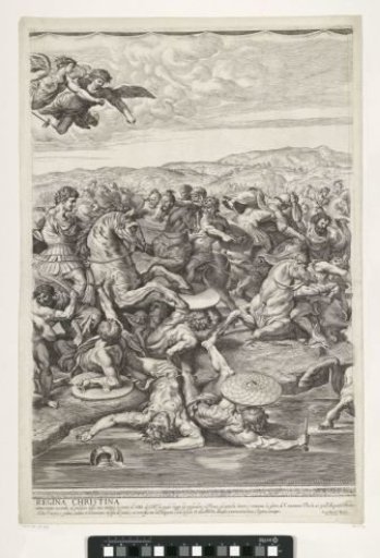 Battle of the Milvian Bridge (right middle sheet)