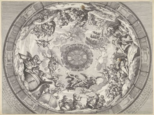 Dome Decoration with Old Testament Figures and Angels