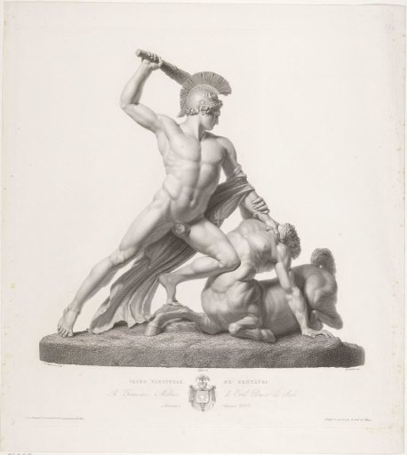 Theseus Conquers the Centaur