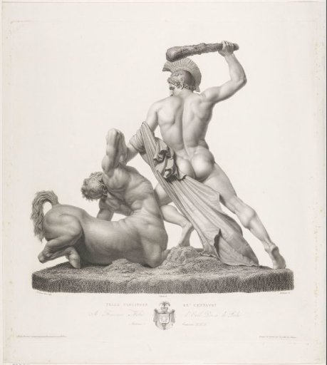 Theseus Conquers the Centaur