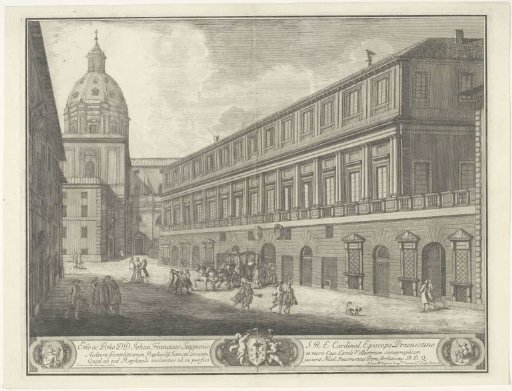 View of a Street in Rome