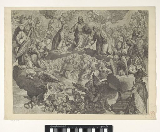 The Martyrdom of Saint Justina of Padua (upper half)