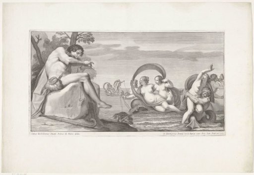 Polyphemus Plays on His Syrinx