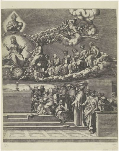 Dispute over the Holy Sacrament (Right Part)