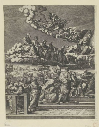 Dispute over the Holy Sacrament (Left Part)