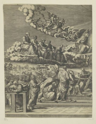 Dispute over the Holy Sacrament (Left Part)