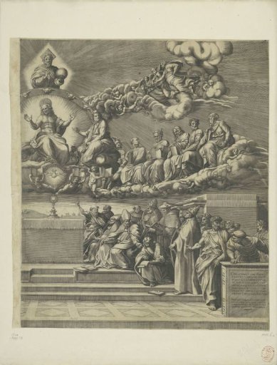 Dispute over the Holy Sacrament (Right Part)