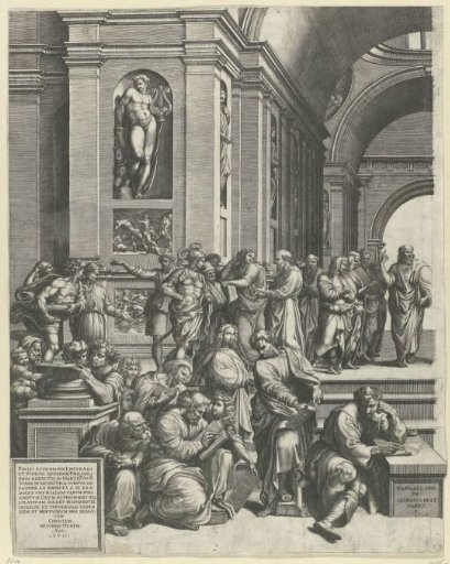 The School of Athens (Left Part)