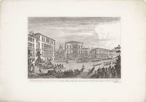 Ca' Foscari and Palazzo Balbi in Venice