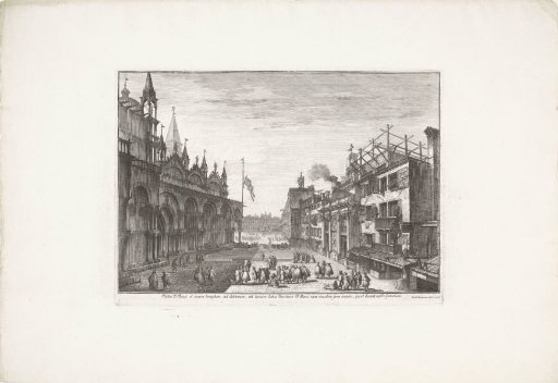 San Marco and Piazzetta dei Leoncini in Venice