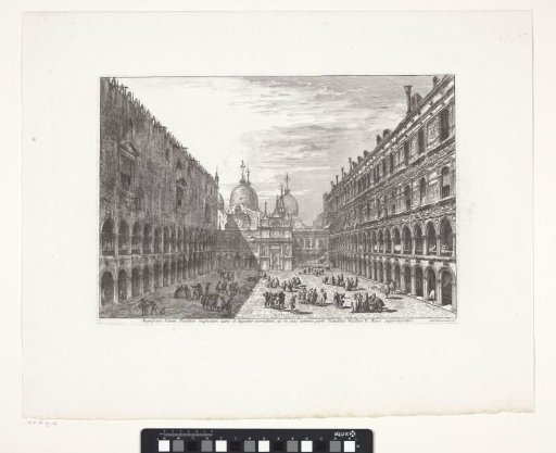 Courtyard of the Doge's Palace in Venice