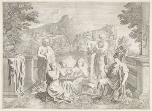Achilles Recognized by Odysseus Among the Daughters of Lycomedes
