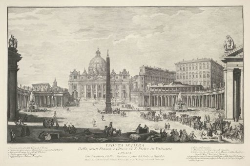 St. Peter's Basilica and St. Peter's Square in Vatican City