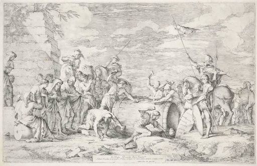 The Martyrdom of Marcus Atilius Regulus in a Barrel with Nails