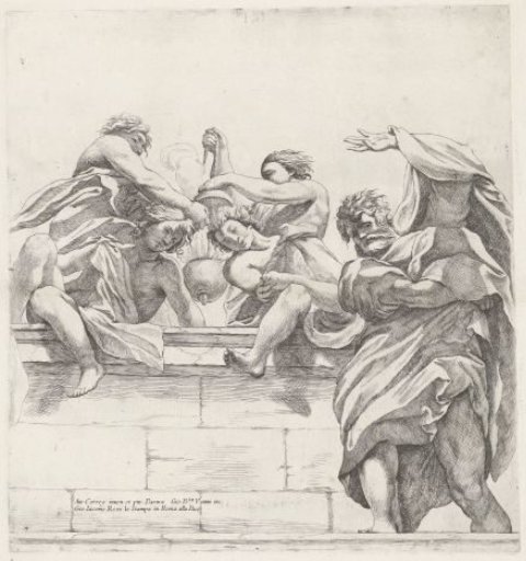Apostle and four angels