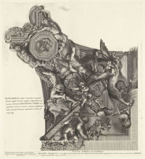 Ceiling decoration from Palazzo Barberini