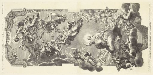 Ceiling decoration from Palazzo Barberini