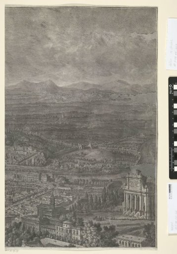 Panorama of the city of Rome