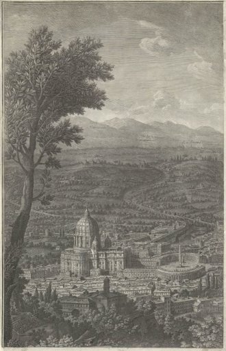 Panorama of the city of Rome