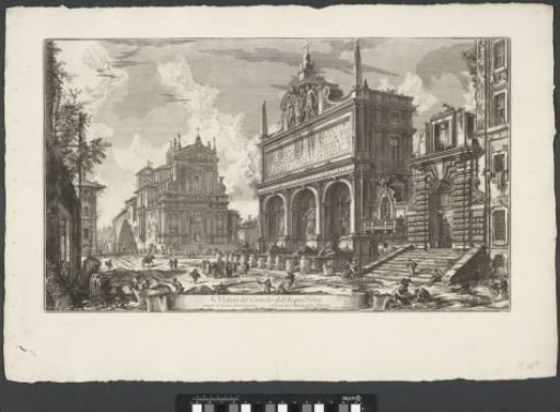 Fontana dell'Acqua Felice in Rome